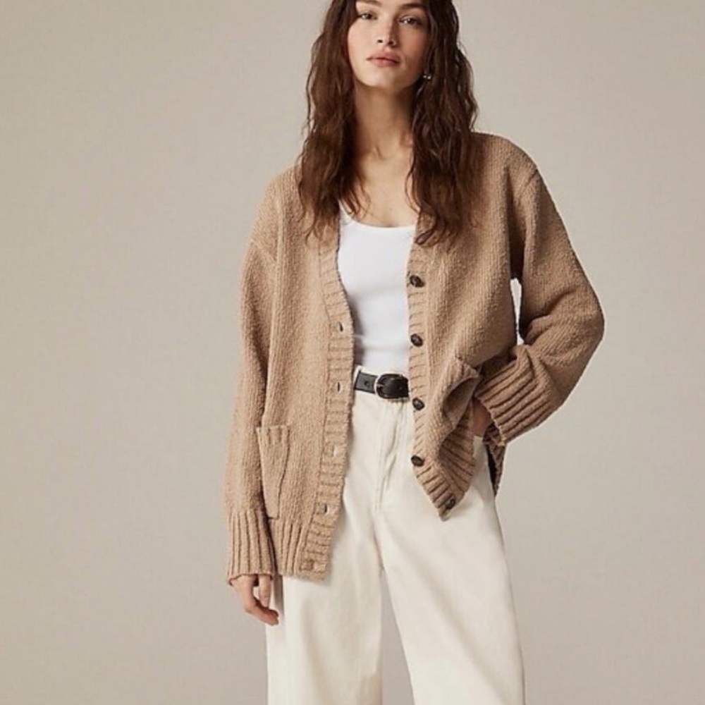 NWT J CREW MARINA V-NECK CARDIGAN, XXS